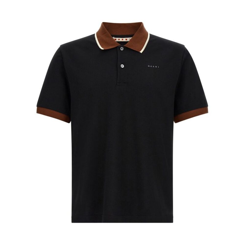 Marni Men's Polo With Contrasting Details